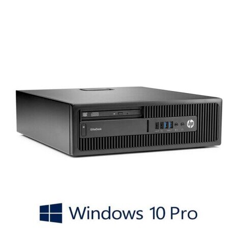 Calculatoare HP EliteDesk 705 G3 SFF, AMD PRO A6-8570 R5, SSD, Win 10 Pro